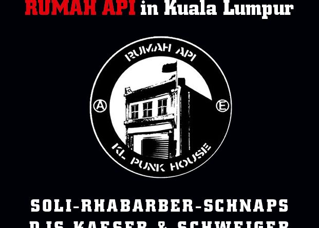 Soliparty für das abgebrannte RUMAH API in Kuala Lumpur –06.08.2016